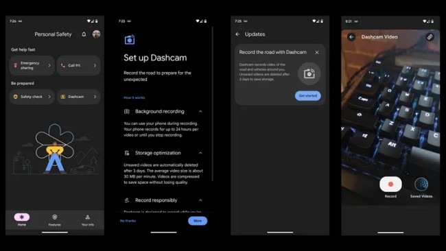 Google อาจกำลังพัฒนาแอปที่ใช้สมาร์ทโฟนเป็น Dashcam ได้โดยตรง 2 Google อาจกำลังพัฒนาแอปที่ใช้สมาร์ทโฟนเป็น Dashcam ได้โดยตรง