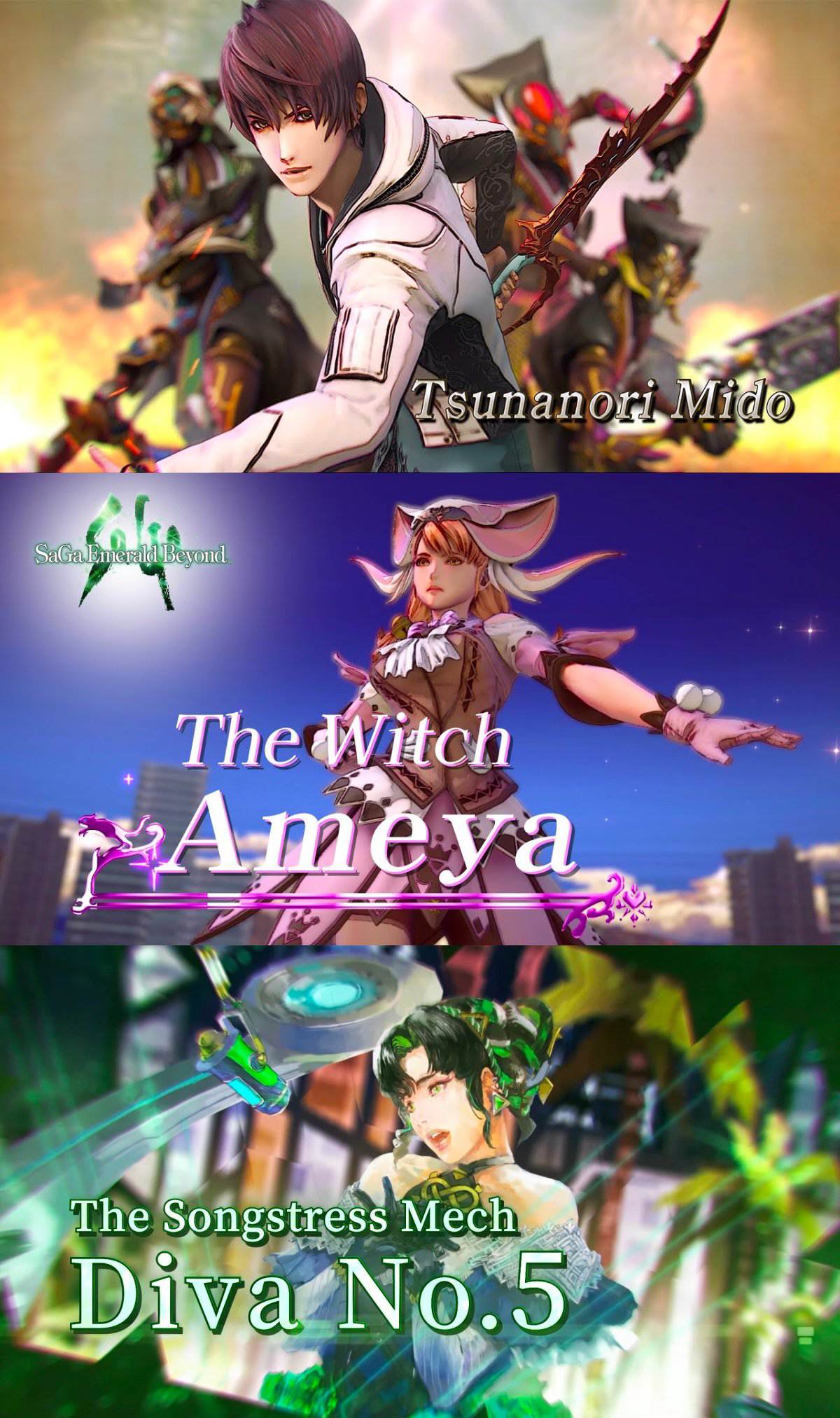SaGa Emerald Beyond ปล่อยเดโมให้ดาวน์โหลดแล้ววันนี้ 2 Saga Emerald Beyond