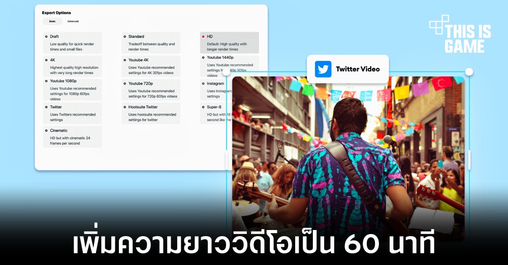 Twitter Blue รองรับการอัปโหลดวิดีโอด้วยความยาว 60 นาที 1 Twitter Blue รองรับการอัปโหลดวิดีโอด้วยความยาว 60 นาที