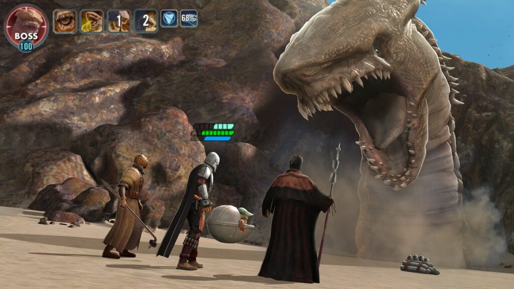 Star Wars Galaxy of Heroes เปิดลงทะเบียนล่วงหน้าบน PC 2 Star Wars Galaxy of Heroes เกม
