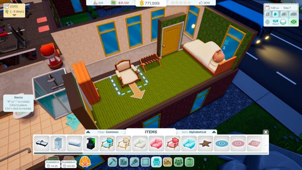 เปิดตัว Hotel Architect เกมแนวดูแลธุรกิจโรงแรมสุดปั่นป่วน 3 Hotel Architect