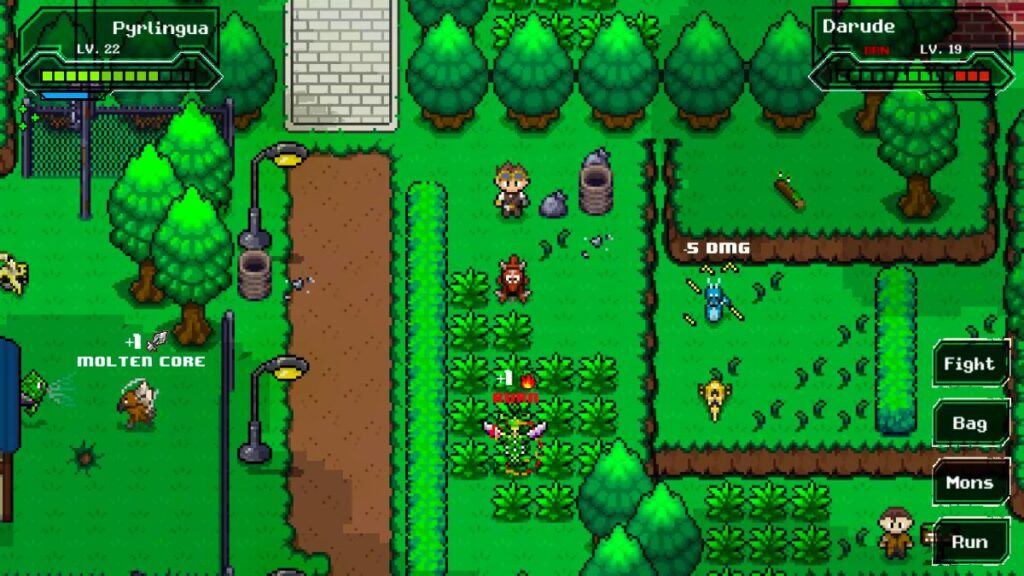 Chronomon เกมแนวทำฟาร์ม - จับมอนสเตอร์สไตล์ 16-bit 2 Chronomon