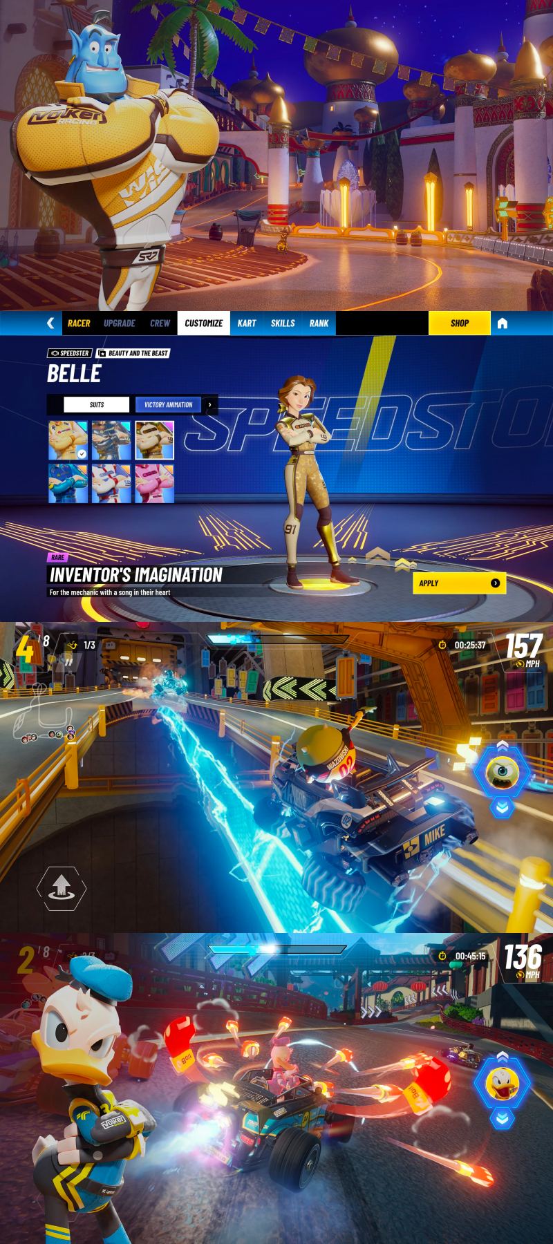 เชิญออกซิ่ง! Disney Speedstorm เปิดให้บริการบนสโตร์ไทยแล้ว 6 Disney Speedstorm มือถือ โหลด