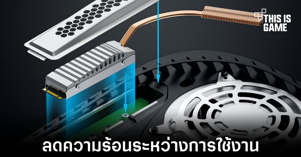 Graugear เปิดตัวอุปกรณ์ลดความร้อน SSD ใน PS5 รุ่นใหม่