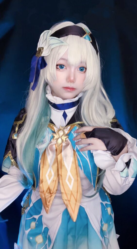 คุณมุกแปลงโฉมเป็น Firefly จาก Honkai: Star Rail สุดคิ้วท์ 2 Firefly Honkai: Star Rail Cosplay by Mook