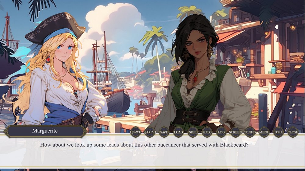 You Are My Treasure เกมวิชวลโนเวลธีมโจรสลัดสายยูริ 2 You Are My Treasure Announced