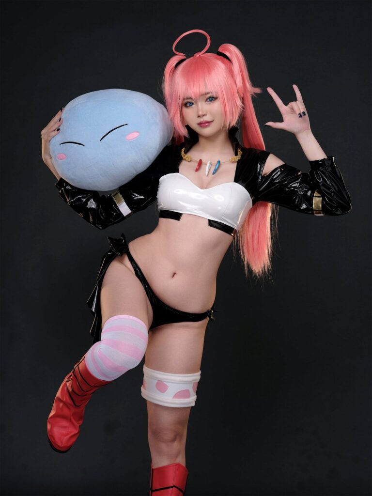 คอสเพลย์ Milim จาก เกิดใหม่ทั้งทีก็เป็นสไลม์ไปซะแล้ว สุดเซ็กซี่ 3 Milim That Time I Got Reincarnated as a Slime Cosplay by ZinieQ คอสเพลย์ Milim จาก เกิดใหม่ทั้งทีก็เป็นสไลม์ไปซะแล้ว สุดเซ็กซี่