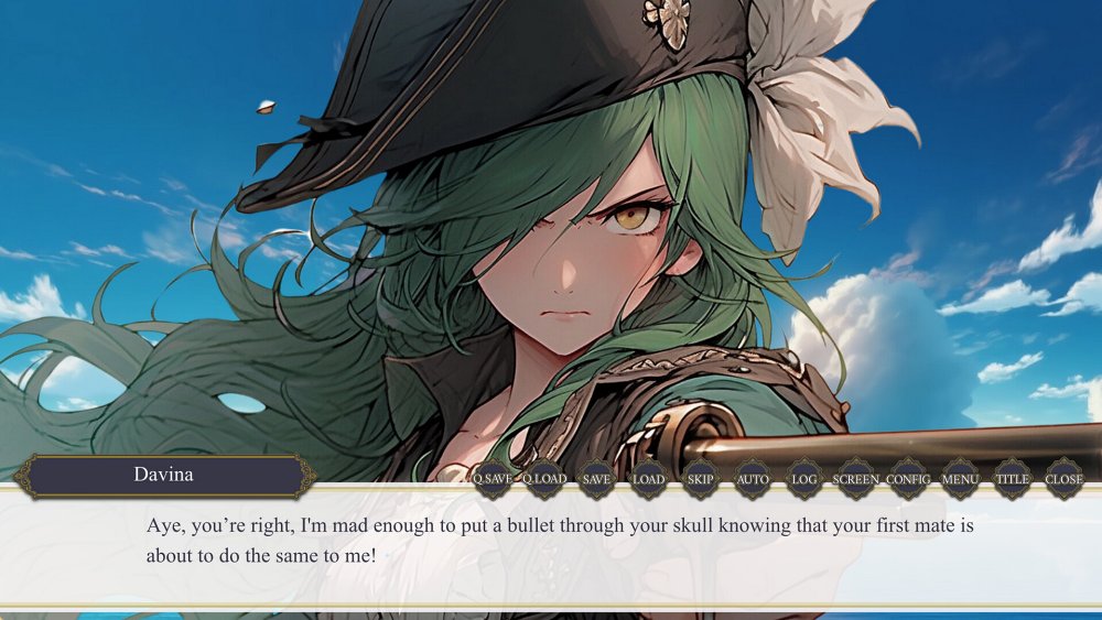 You Are My Treasure เกมวิชวลโนเวลธีมโจรสลัดสายยูริ 3 You Are My Treasure Announced