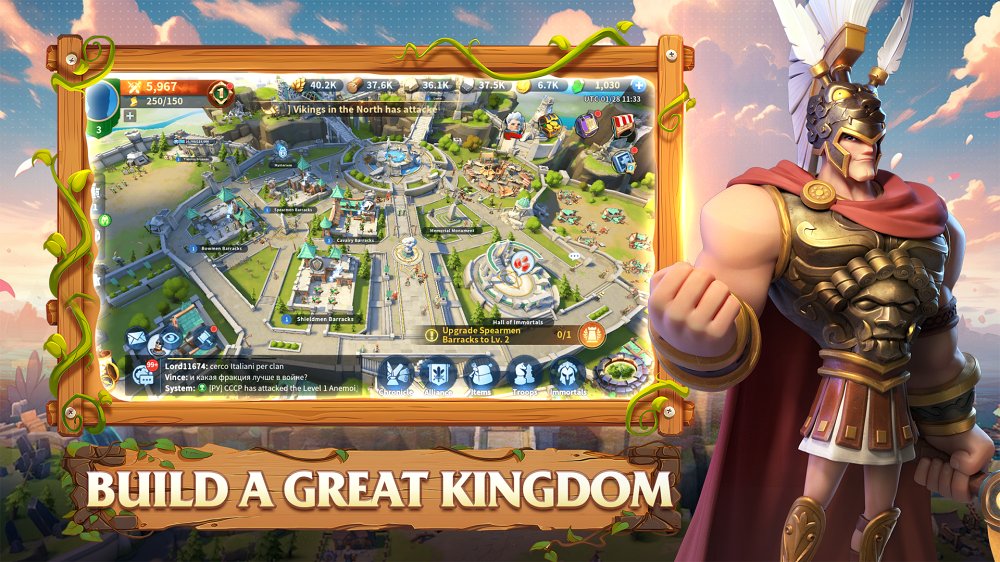 Infinity Empires เกมวางแผนการรบ MMO ในโลกแฟนตาซี 9 Infinity Empires Launches