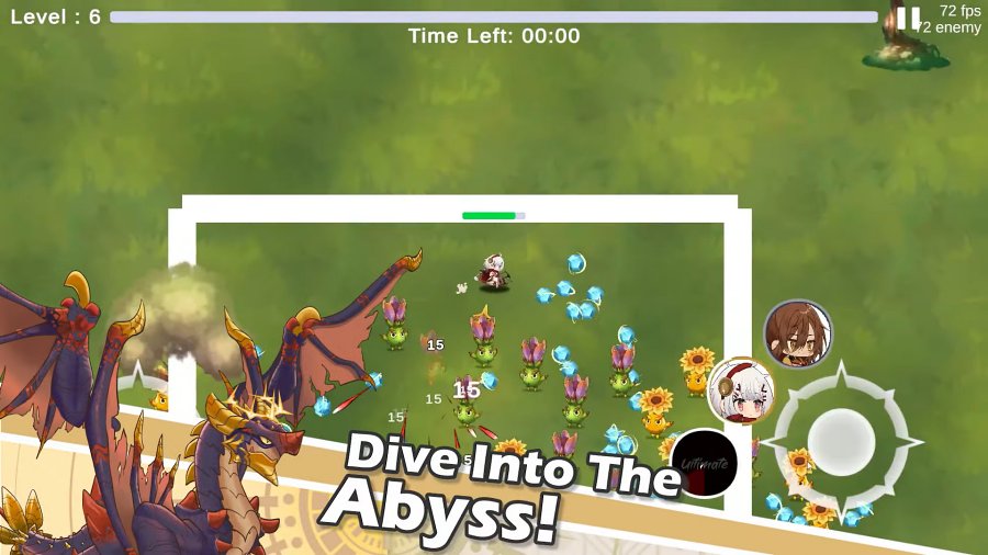 Abyssal Survivor เกมมือถือแอ็กชั่นภาพละมุนตา 6 Abyssal Survivor Announced