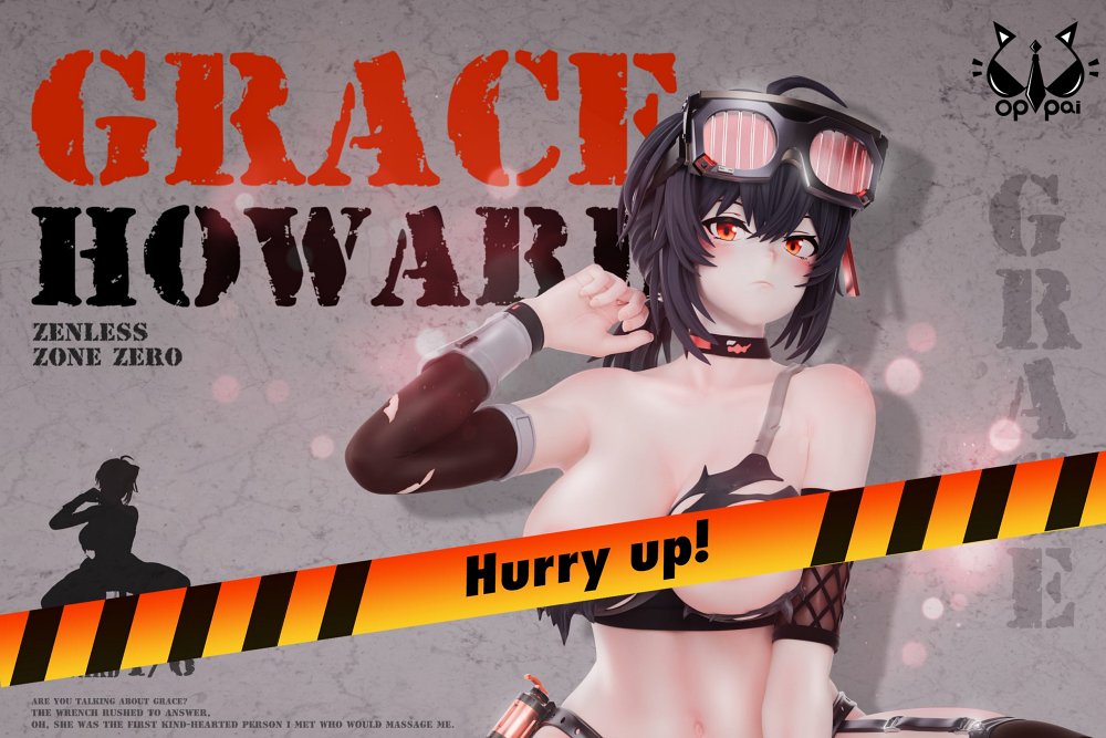 ฟิกเกอร์ Grace Howard จาก Zenless Zone Zero 2 Grace Howard Zenless Zone Zero Figure by Oppai Studio Studio - Copy