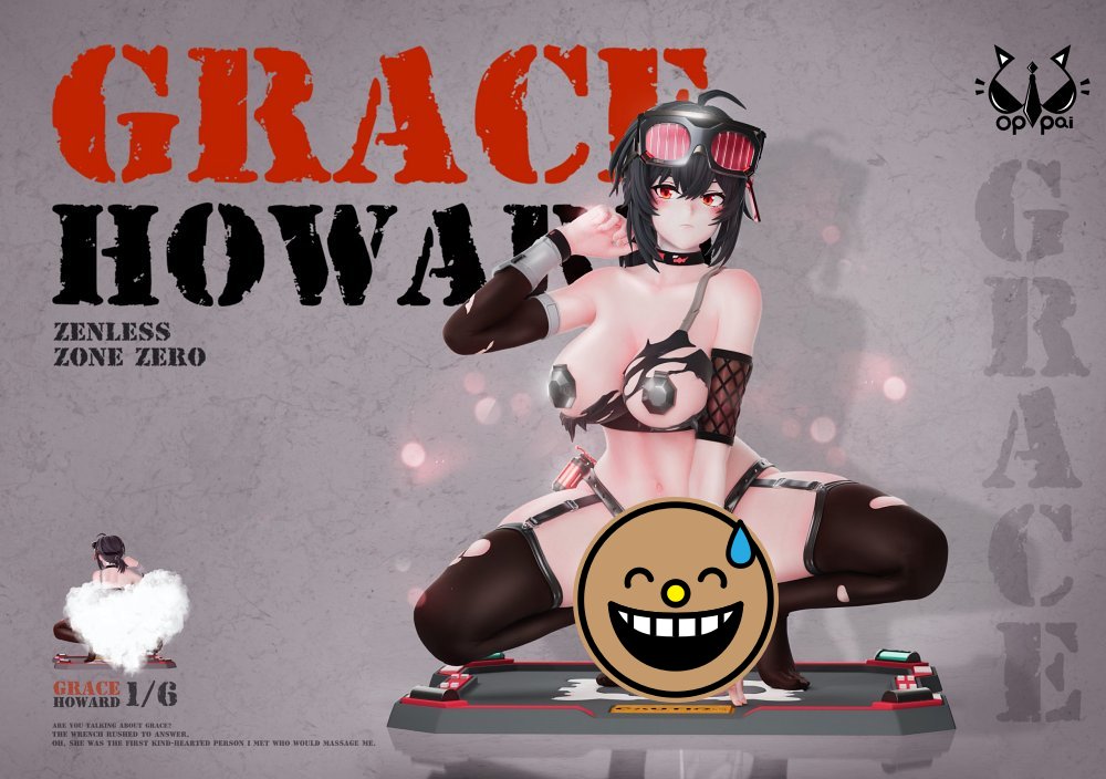 ฟิกเกอร์ Grace Howard จาก Zenless Zone Zero 3 Grace Howard Zenless Zone Zero Figure by Oppai Studio Studio - Copy