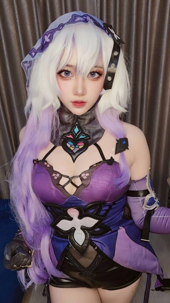 คอสเพลย์ Black Swan จาก Honkai: Star Rail ฝีมือสาวไทย 5 Black Swan Honkai: Star Rail Cosplay by beam