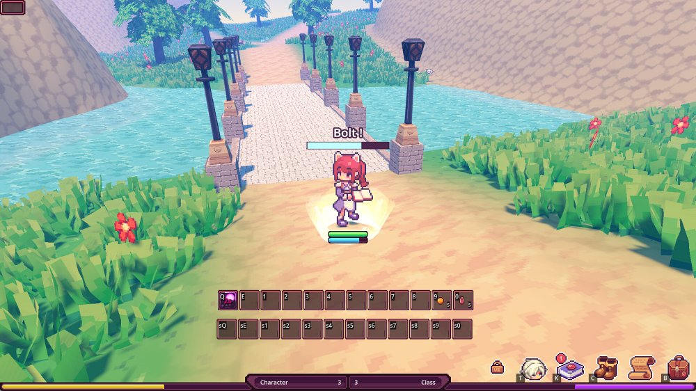 Memora Wanderer เกม RPG กราฟิกพิลเซล 2.5D น่ารักตะมุตะมิ 2 Memora Wanderer Announced