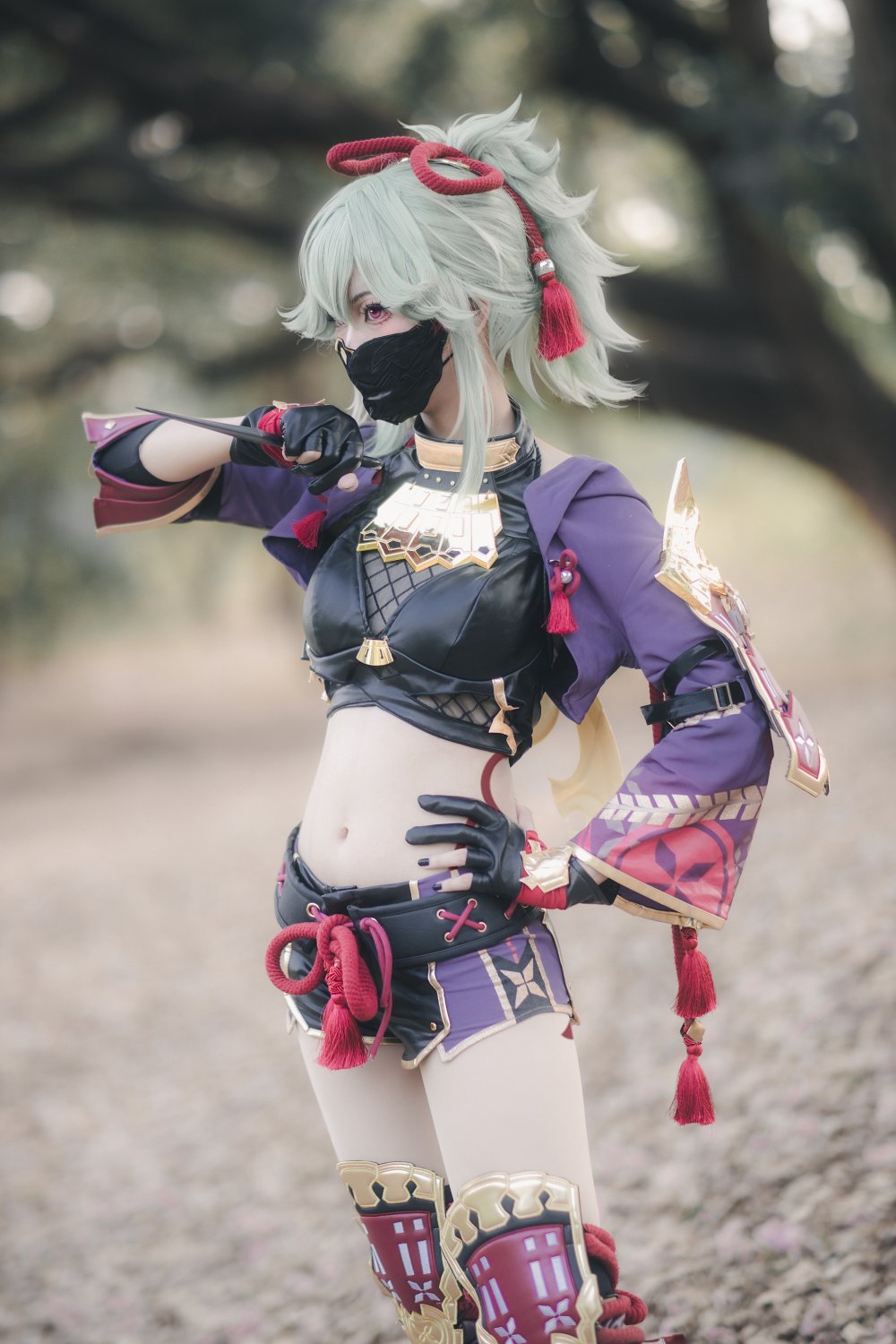 ผลงานสุดเท่ของคุณยูริในการแปลงโฉมเป็น Shinobu จาก Genshin Impact 8 Shinobu Genshin Impact Cosplay by yuri