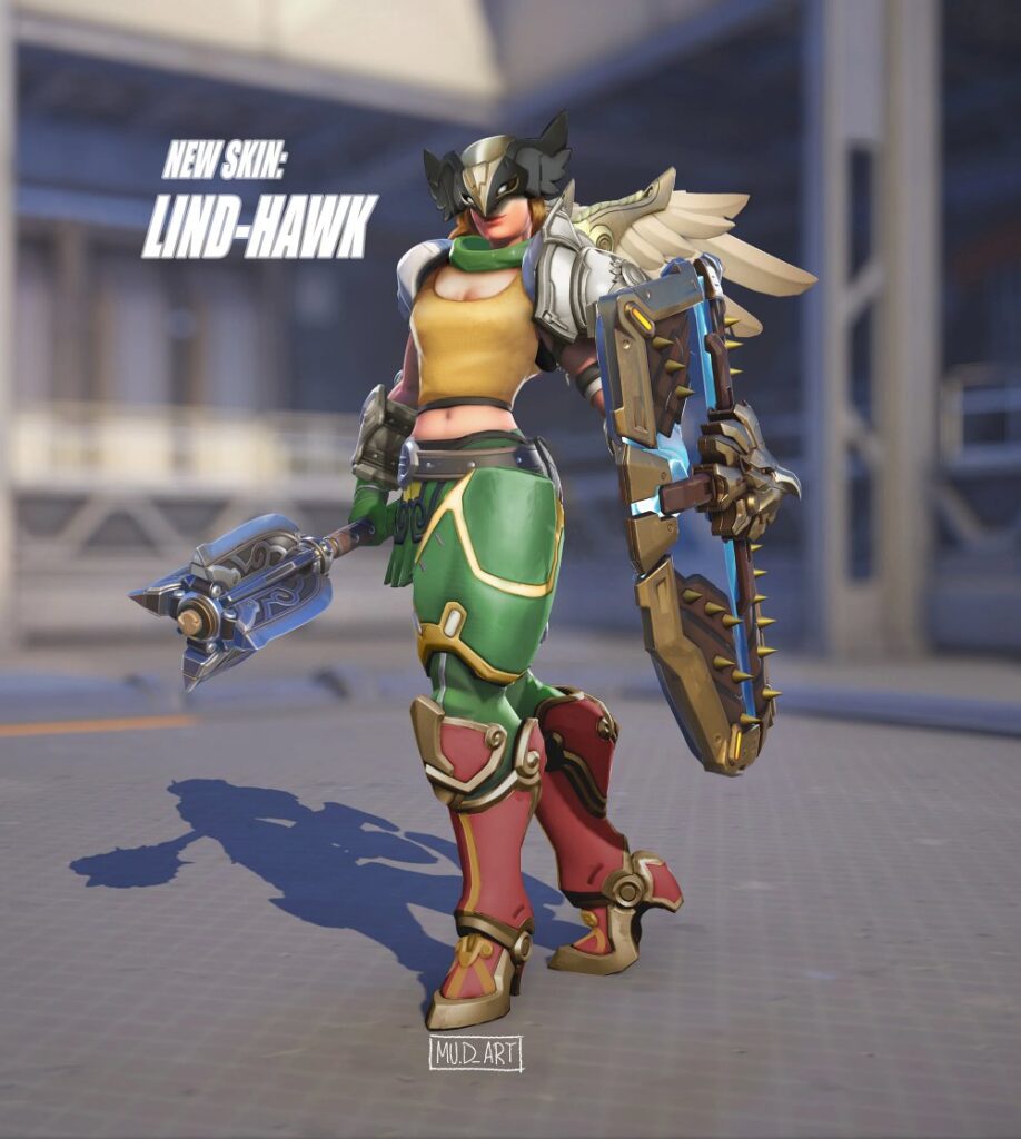 แฟนอาร์ตสกิน Overwatch 2 ในจักรวาล DC 6 Overwatch 2 x DC Comics Skin Fanart