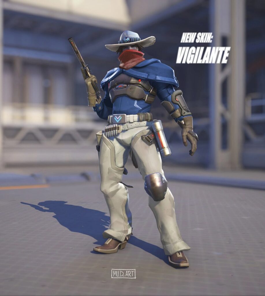 แฟนอาร์ตสกิน Overwatch 2 ในจักรวาล DC 10 Overwatch 2 x DC Comics Skin Fanart