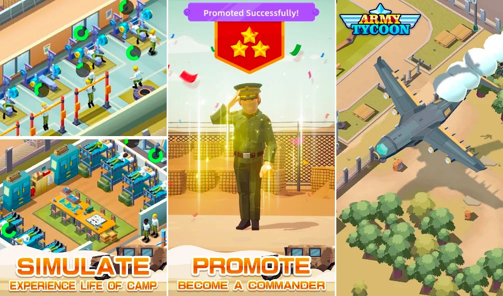 Army Tycoon เปิดให้เล่นบนสโตร์ไทยแล้ว 7 Army Tycoon