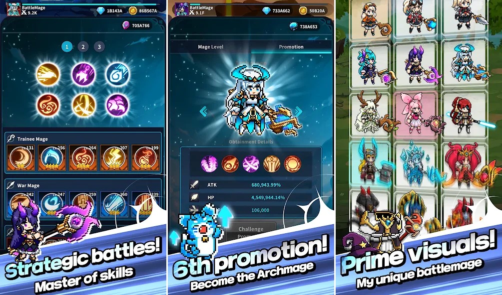 Battlemage Idle เปิดให้บริการทั้ง iOS/Android บนสโตร์ไทยแล้ว 6 Battlemage