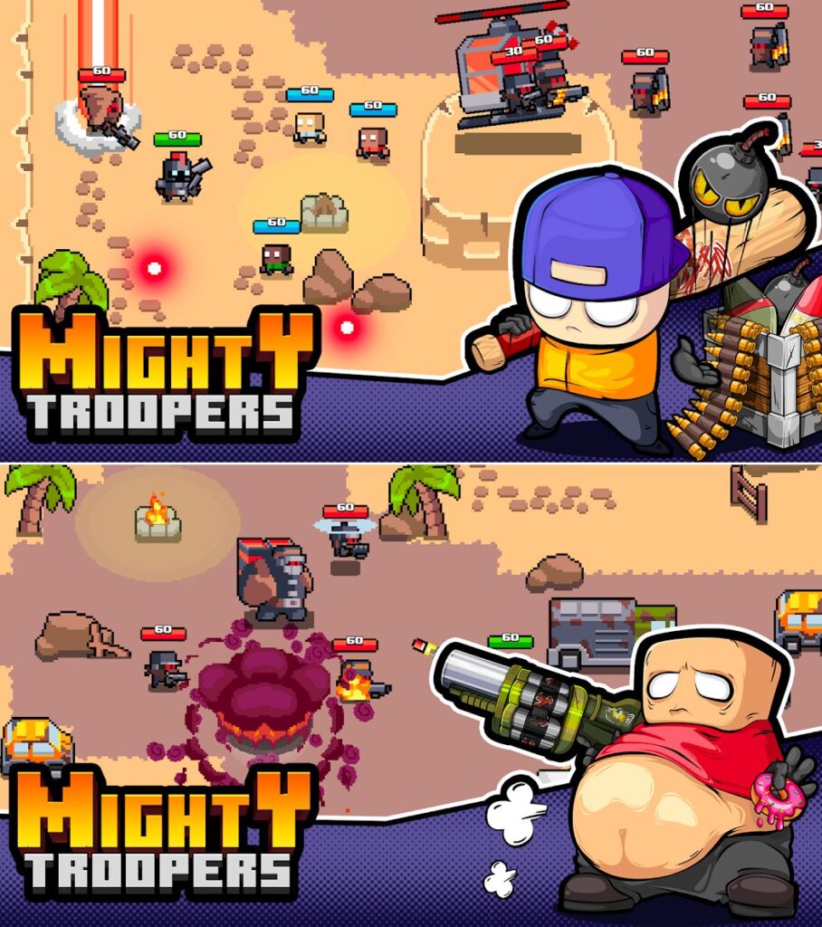Battle of Mighty Troopers เปิดให้บริการบนสโตร์ไทยแล้ว 7 Battle of Mighty Troopers