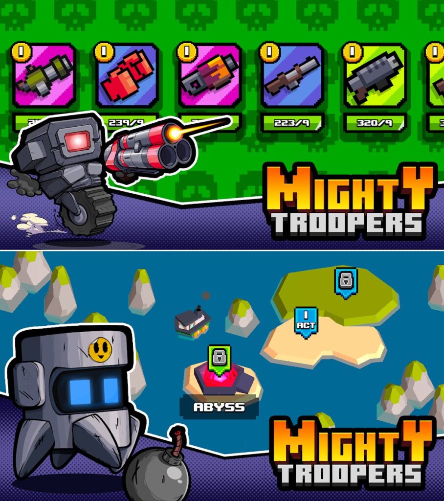 Battle of Mighty Troopers เปิดให้บริการบนสโตร์ไทยแล้ว 5 Battle of Mighty Troopers