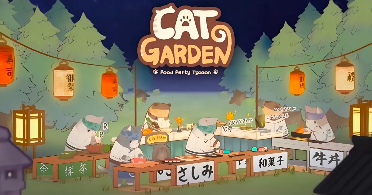 Cat Garden – Food Party Tycoon เปิดบริการบนสโตร์ไทยแล้ว 1 Cat Garden