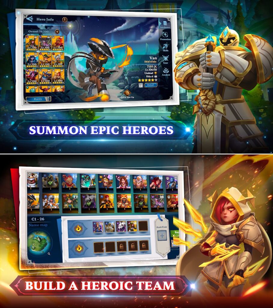 Heroes Defense เปิด CBT บนสโตร์ไทยแล้ว 7 Heroes Defense