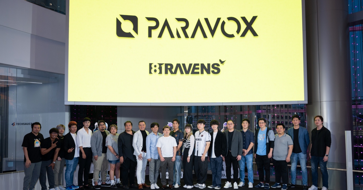81RAVENS เปิดตัว PARAVOX เกมแนว TPS ในไทย! ขยายตลาดอีสปอร์ตไทยให้เติบโตเป็นมูลค่ามหาศาล 1 81RAVENS เปิดตัว PARAVOX เกมแนว TPS ในไทย! ขยายตลาดอีสปอร์ตไทยให้เติบโตเป็นมูลค่ามหาศาล