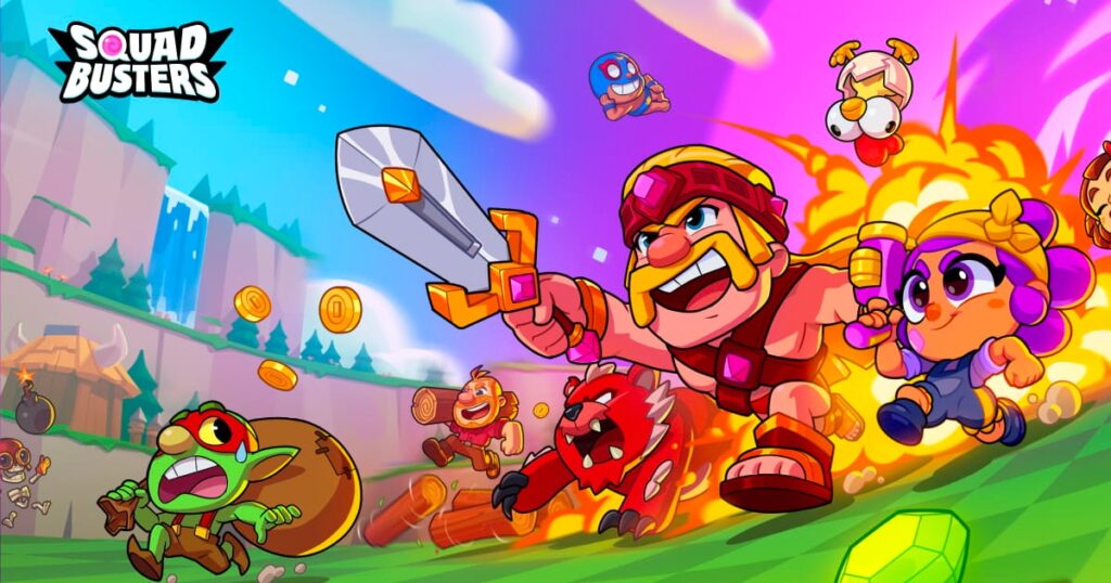 รวมเกมมือถือน่าเล่นที่เตรียมเปิดในเดือน พ.ค. 9 Squad Busters