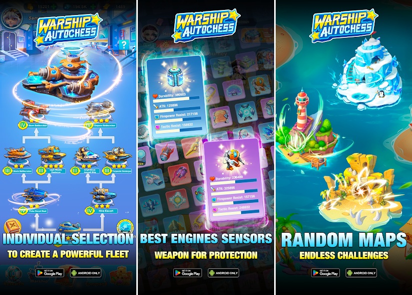 Warship Auto Chess: PVE เปิดให้บริการบนสโตร์ไทยแล้ว 6 Warship Auto Chess