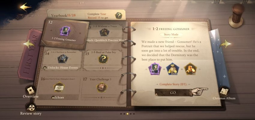Harry Potter: Magic Awakened - 5 กิจกรรมควรทำในแต่ละวัน 4 Harry Potter: Magic Awakened - 5 กิจกรรมควรทำในแต่ละวัน