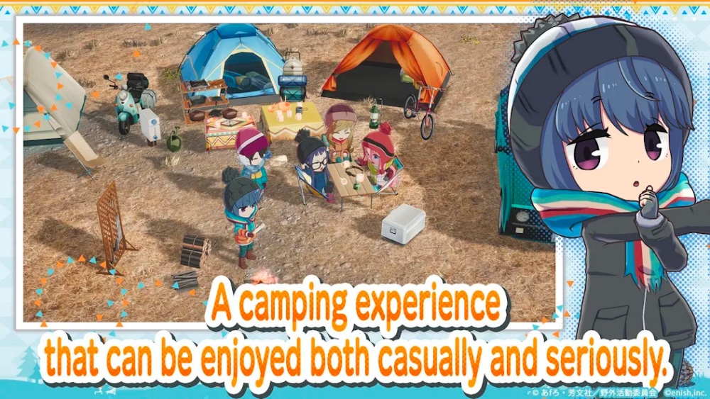 Laid-Back Camp All -in -one เปิดให้ลงทะเบียนบนสโตร์ไทยแล้วทั้ง iOS/Android 10 Laid-Back Camp All -in -one เปิดให้ลงทะเบียนบนสโตร์ไทยแล้วทั้ง iOS/Android
