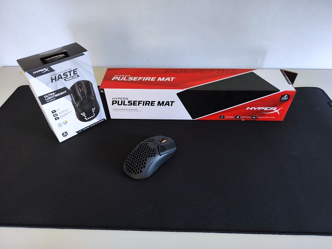[รีวิว] HyperX Pulsefire Haste Wireless และ HyperX Pulsefire Mat
