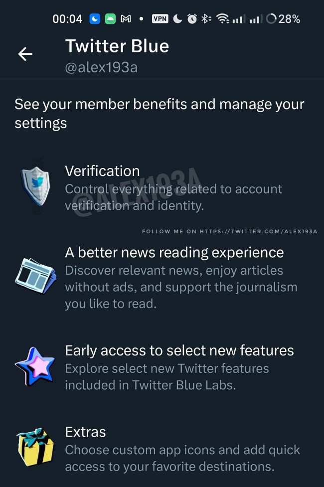 ผู้ใช้งาน Twitter Blue อาจซ่อนเครื่องหมายติ้กถูกได้ในอนาคต 2 ผู้ใช้งาน Twitter Blue อาจซ่อนเครื่องหมายติ้กถูกได้ในอนาคต