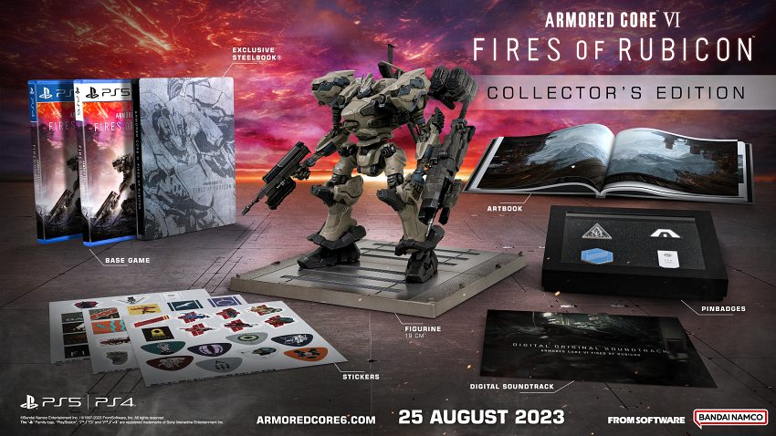 Armored Core VI: Fires of Rubicon เผยข้อมูล 'โบนัสการสั่งซื้อล่วงหน้า'