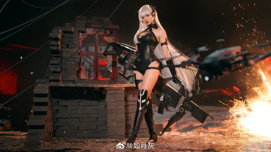 คอสเพลย์ Gager จาก Girls’ Frontline ในชุดสุดแซ่บ 5 คอสเพลย์ Gager จาก Girls’ Frontline ในชุดสุดแซ่บ
