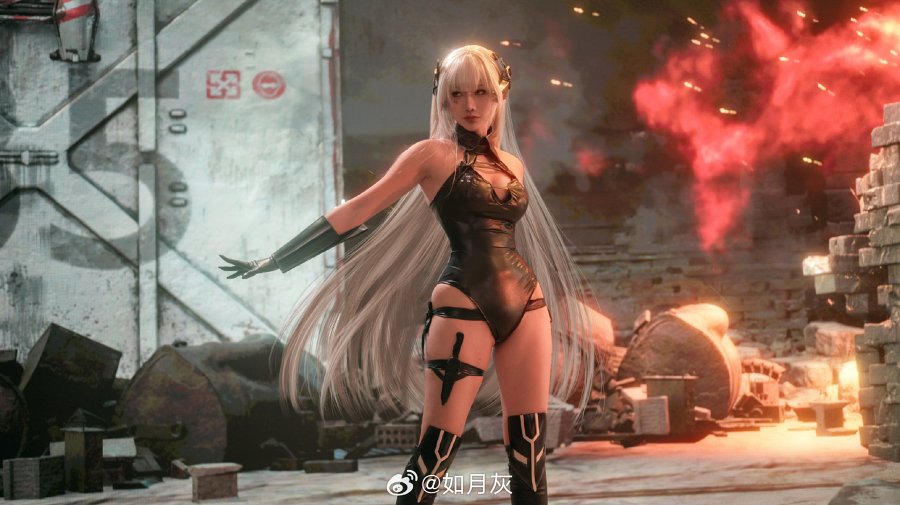 คอสเพลย์ Gager จาก Girls’ Frontline ในชุดสุดแซ่บ 6 คอสเพลย์ Gager จาก Girls’ Frontline ในชุดสุดแซ่บ