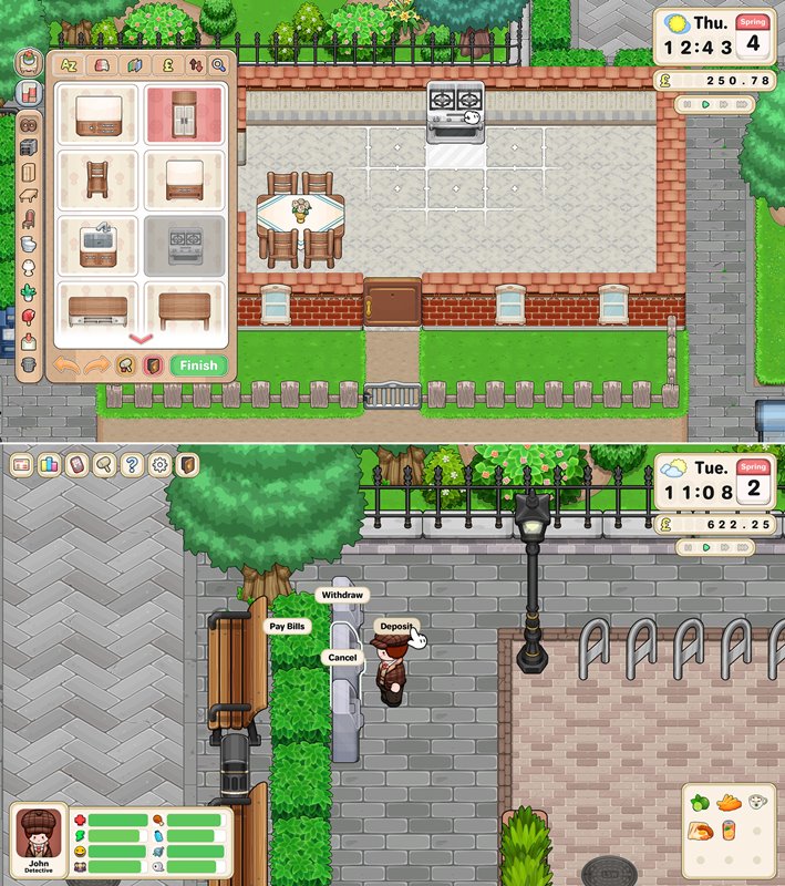 Little Sim World เกมลูกผสมระหว่าง Stardew Valley กับ The Sims 3 Little Sim World เกมลูกผสมระหว่าง Stardew Valley กับ The Sims