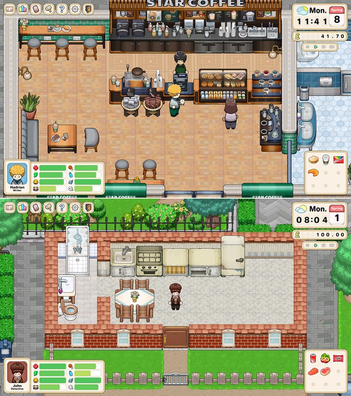 Little Sim World เกมลูกผสมระหว่าง Stardew Valley กับ The Sims 4 Little Sim World เกมลูกผสมระหว่าง Stardew Valley กับ The Sims