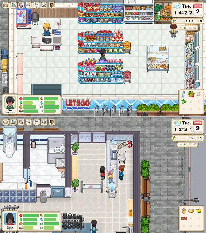 Little Sim World เกมลูกผสมระหว่าง Stardew Valley กับ The Sims 5 Little Sim World เกมลูกผสมระหว่าง Stardew Valley กับ The Sims