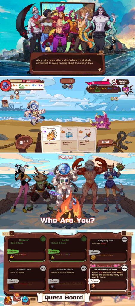Doomsday Paradise เกม Dating Sim แบบ Multiplayer