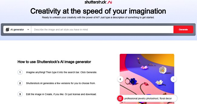 Shutterstock เปิดตัวเครื่องมือสร้างภาพจาก AI 2 Shutterstock เปิดตัวเครื่องมือสร้างภาพจาก AI