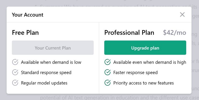 OpenAI เปิดตัว ChatGPT Pro มาพร้อมการตอบสนองที่ดีขึ้น 2 OpenAI เปิดตัว ChatGPT Pro มาพร้อมการตอบสนองที่ดีขึ้น