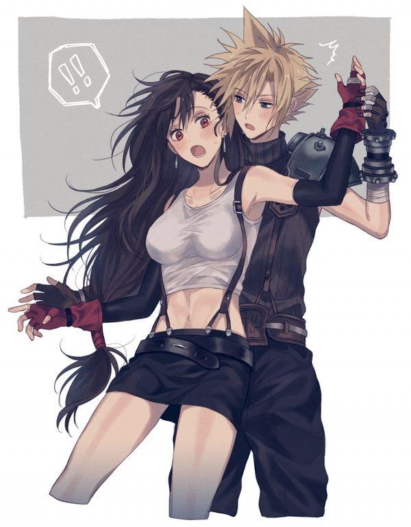 แฟนอาร์ต Cloud & Tifa ในโมเมนต์สุดอบอุ่น 2 แฟนอาร์ต Cloud & Tifa ในโมเมนต์สุดอบอุ่น