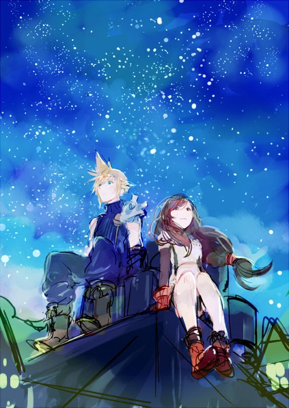 แฟนอาร์ต Cloud & Tifa ในโมเมนต์สุดอบอุ่น 6 แฟนอาร์ต Cloud & Tifa ในโมเมนต์สุดอบอุ่น