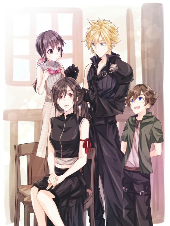 แฟนอาร์ต Cloud & Tifa ในโมเมนต์สุดอบอุ่น 10 แฟนอาร์ต Cloud & Tifa ในโมเมนต์สุดอบอุ่น
