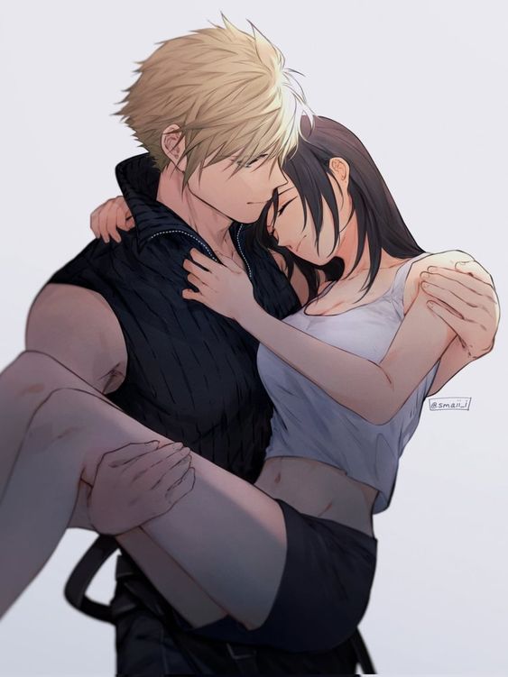 แฟนอาร์ต Cloud & Tifa ในโมเมนต์สุดอบอุ่น 11 แฟนอาร์ต Cloud & Tifa ในโมเมนต์สุดอบอุ่น