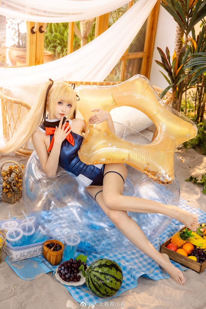 คอสเพลย์ Marie Rose วัยใสในชุดว่ายน้ำ