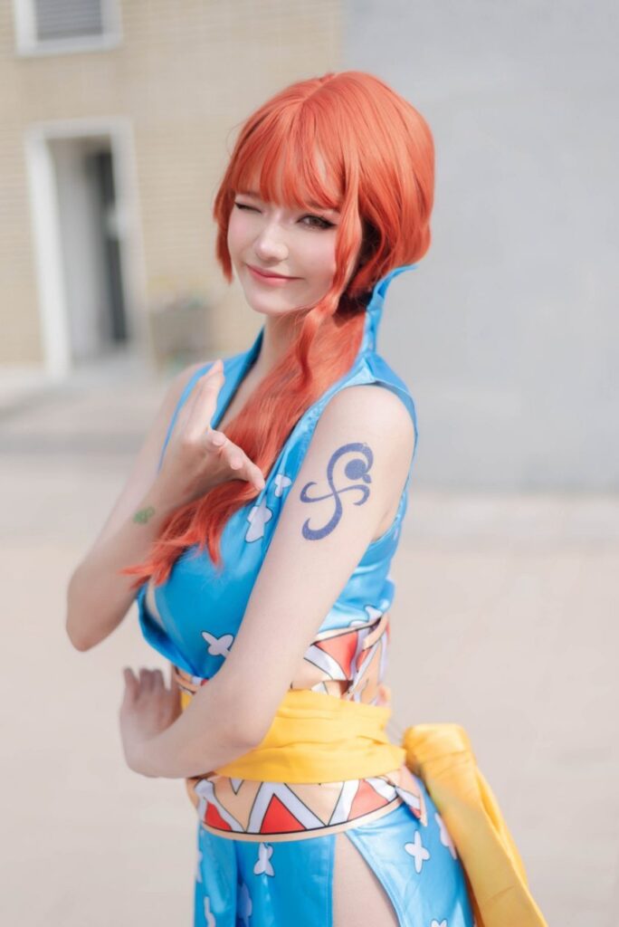 คอสเพลย์ Nami สุดสดใสฝีมือคุณยะ