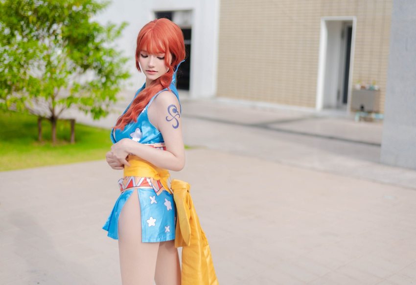 คอสเพลย์ Nami สุดสดใสฝีมือคุณยะ